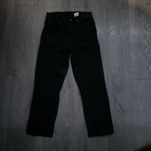 Orange tag Levi jeans